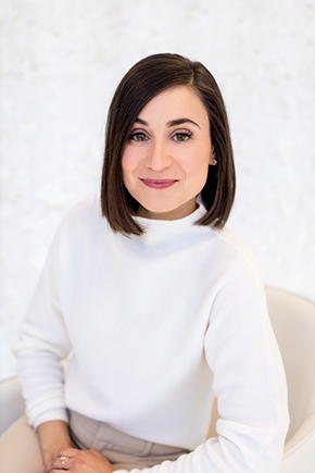 Headshot of Marcella Galizia, Registered Psychologist